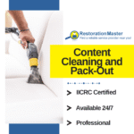 Content Cleaning and Pack Out in Puyallup, WA - RestorationMaster