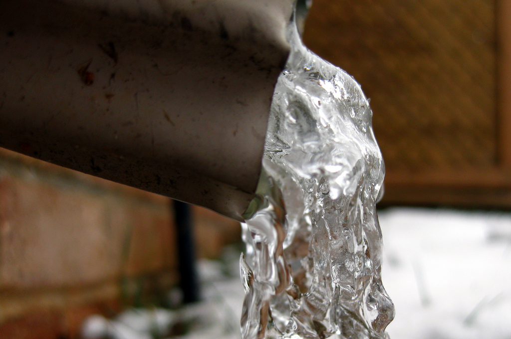 Burst Frozen Pipe