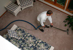 Cleaning and Drying Wet Carpet