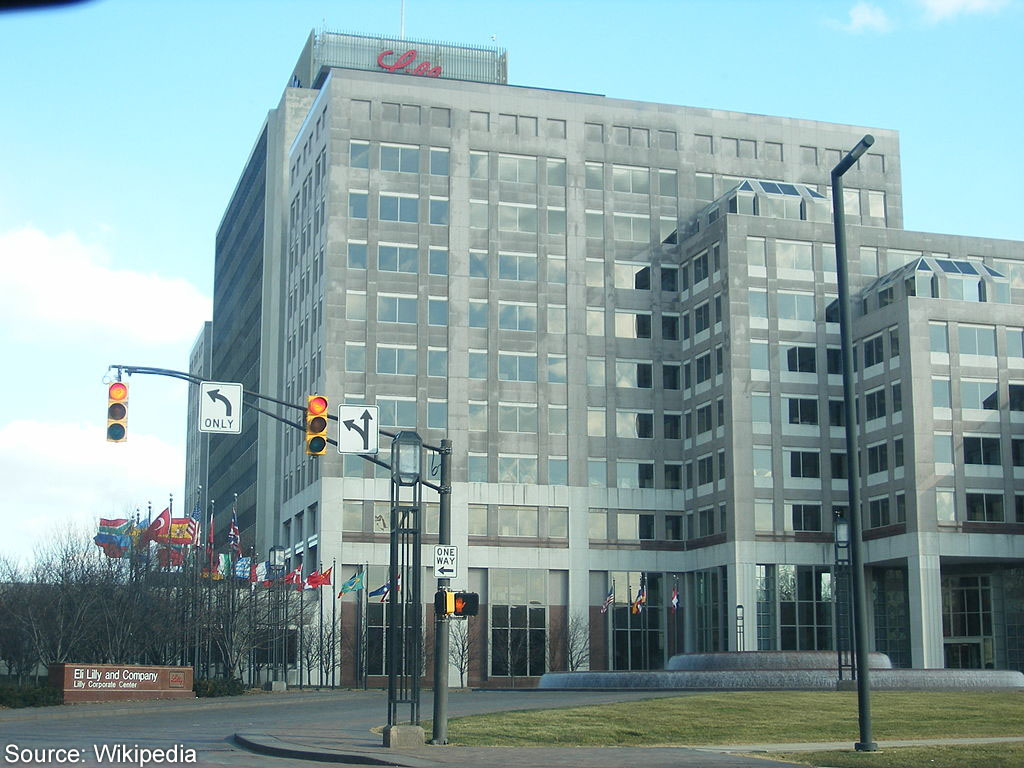 Eli Lilly and Company headquarter in Indianapolis IN