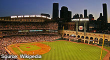 Minute Maid Park in Houston, TX