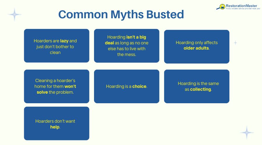 common myths about hoarding