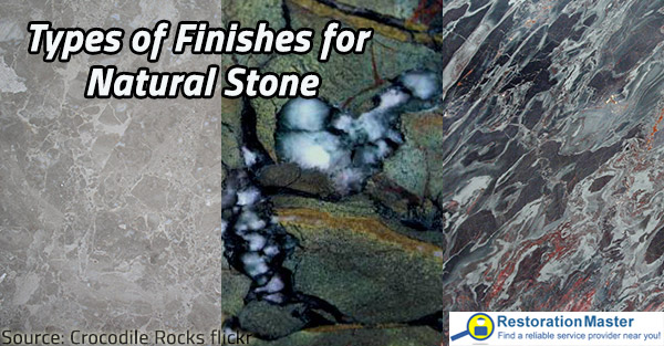 Choose the most appropriate stone finish for your home.