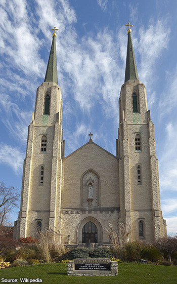 Catedral Católica de la Inmaculada Concepción Fort Wayne Indiana Estados Unidos