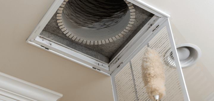 Clean air conditioning filters