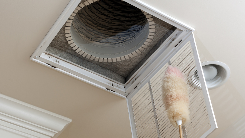 Clean air conditioning filters