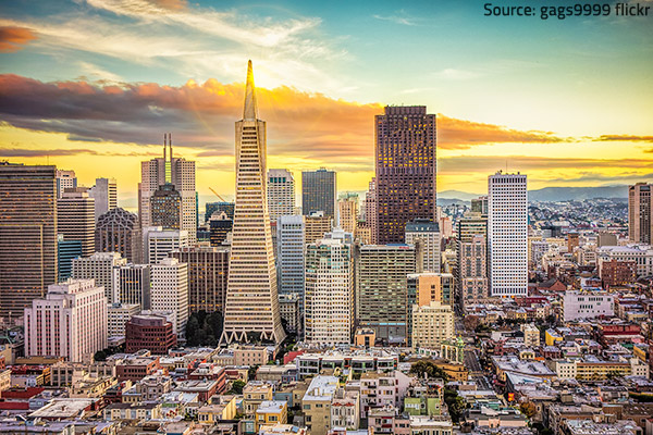 Banking, tourism, green energy and high technology are all very well developed in San francisco.