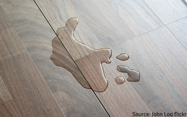 To Fix A Laminate Floor That Got Wet, Laminate Wood Flooring Water Damage