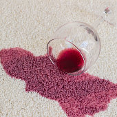 Wine Stains on Carpet
