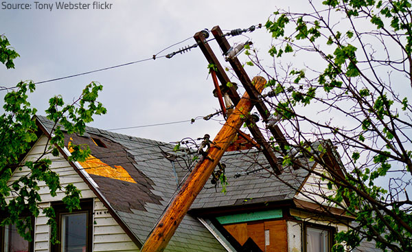 Property damage inspection is not always difficult to perform.