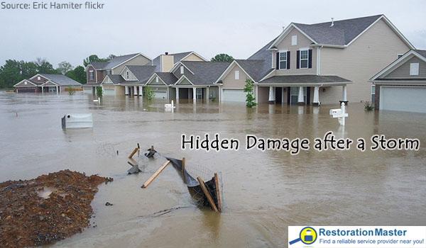 Detect hidden damage after a storm.