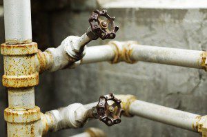 burst pipes, water damage restoration in Azusa, CA - water shut-off valves