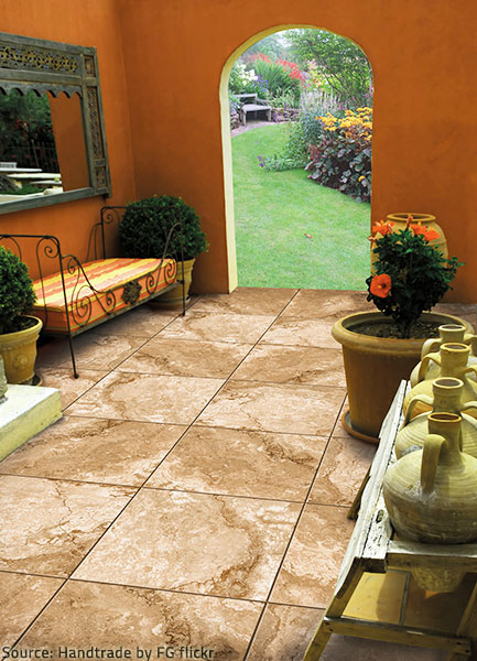 Porcelain tile flooring has become very popular in recent years.