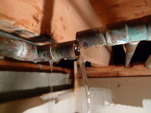 Broken Water Pipes