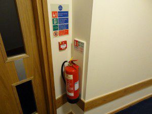 Fire Extinguisher on Wall