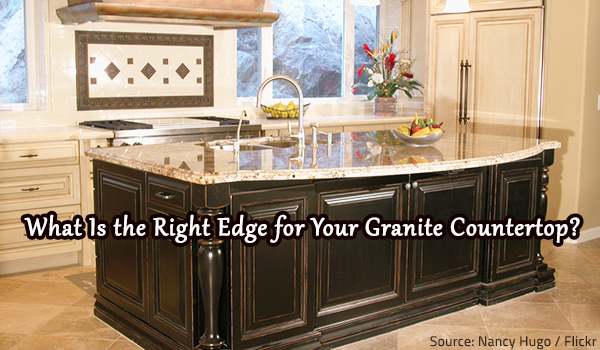 The specifics of different types of granite countertop edges.