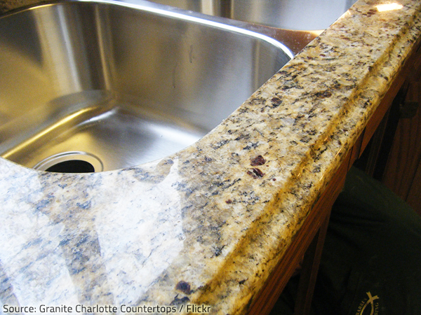 Edge For Your Granite Countertop, How To Bevel Granite Countertop