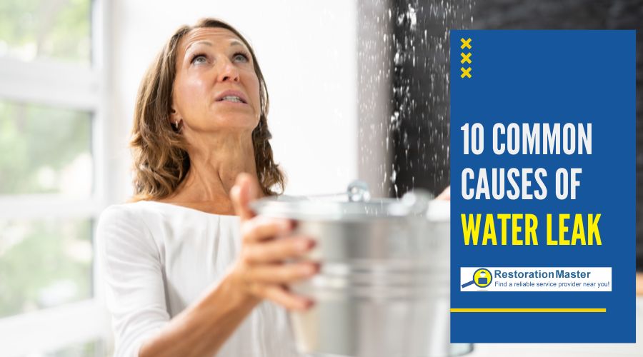 common causes of water leak