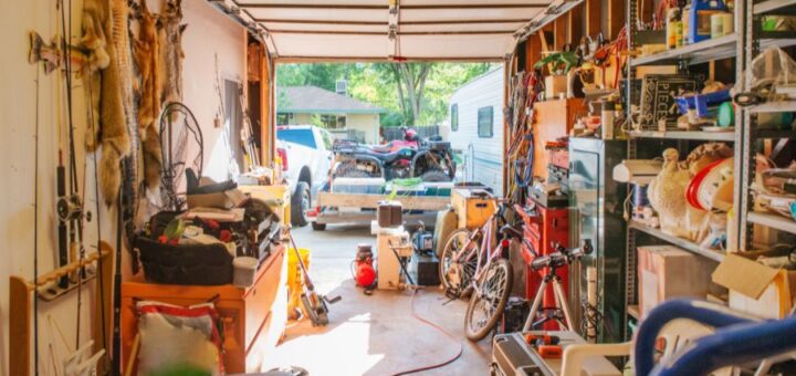 hoarding junk in garages