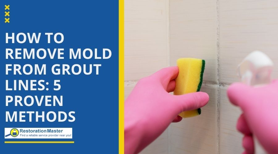 how to remove mold from Grout Lines 5 Proven Methods