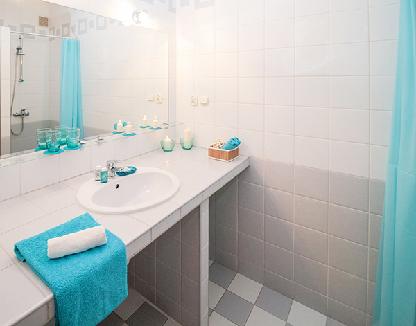 Keeping our bathroom clean and shiny requires a lot of elbow grease.