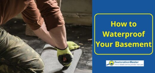 waterproofing your basement to protect water damage