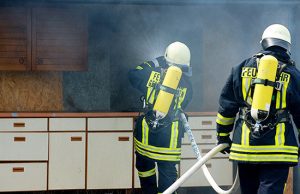 Safety should be your primary concern after a fire.
