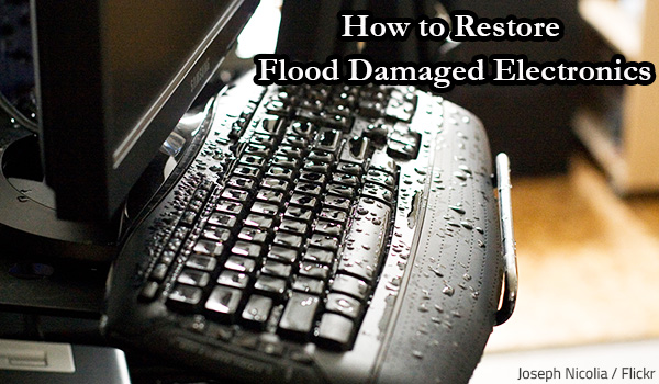 It is possible to restore flood damaged electronics if you know what to do.
