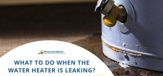 what to do when water heater is leaking