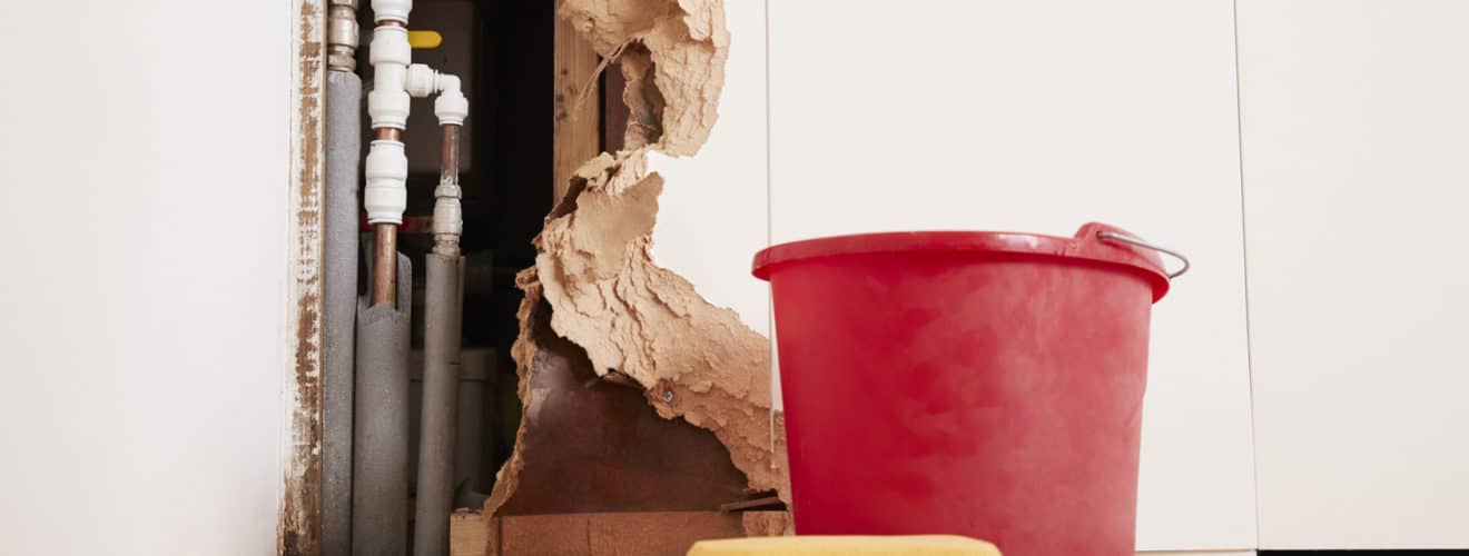 Damaged-Wall-Burst-Pipes-Water-Damage