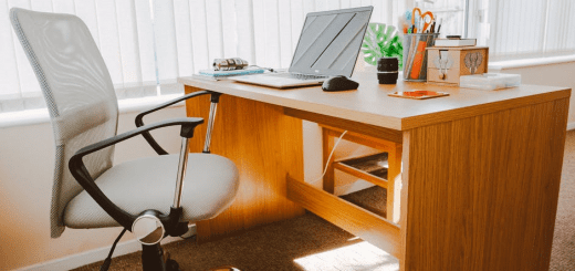 clean office desk