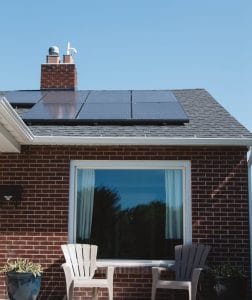 Vivint Solar Panels on a house