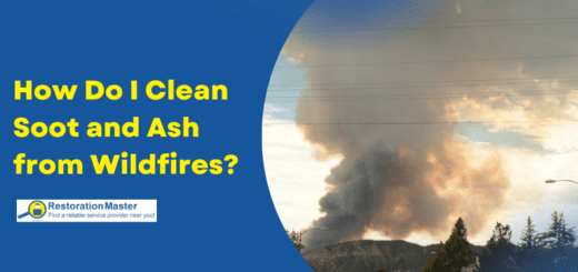 How Do I Clean Soot and Ash from Wildfires