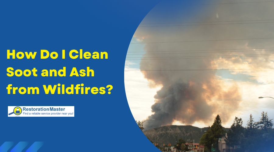 How Do I Clean Soot and Ash from Wildfires