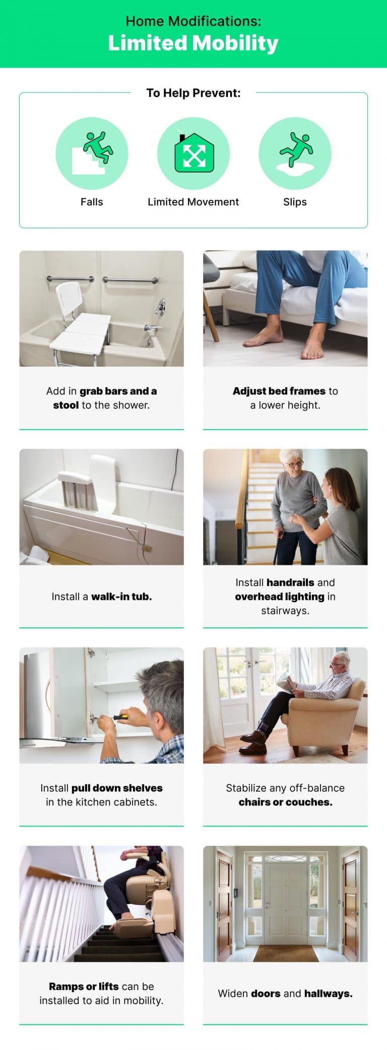 Home Modifications for Seniors With Sensory Impairment, Memory Loss & Mobility Issues