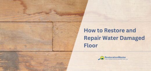 how to restore and repair water damaged floor