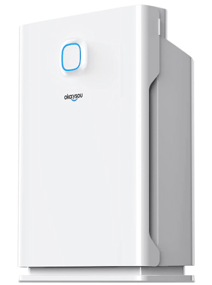 MOOKA Air Purifier for Large Rooms True HEPA Air Filter
