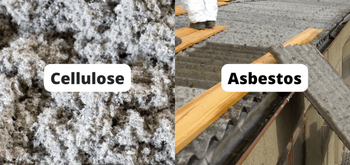 Difference between Asbestos and Cellulose