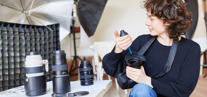 prevent mold from growing on a camera lens