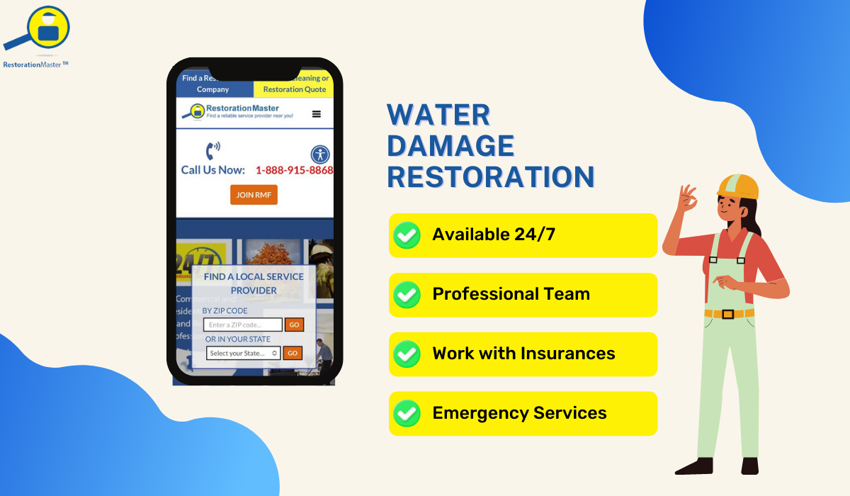 water damage restoration professionals