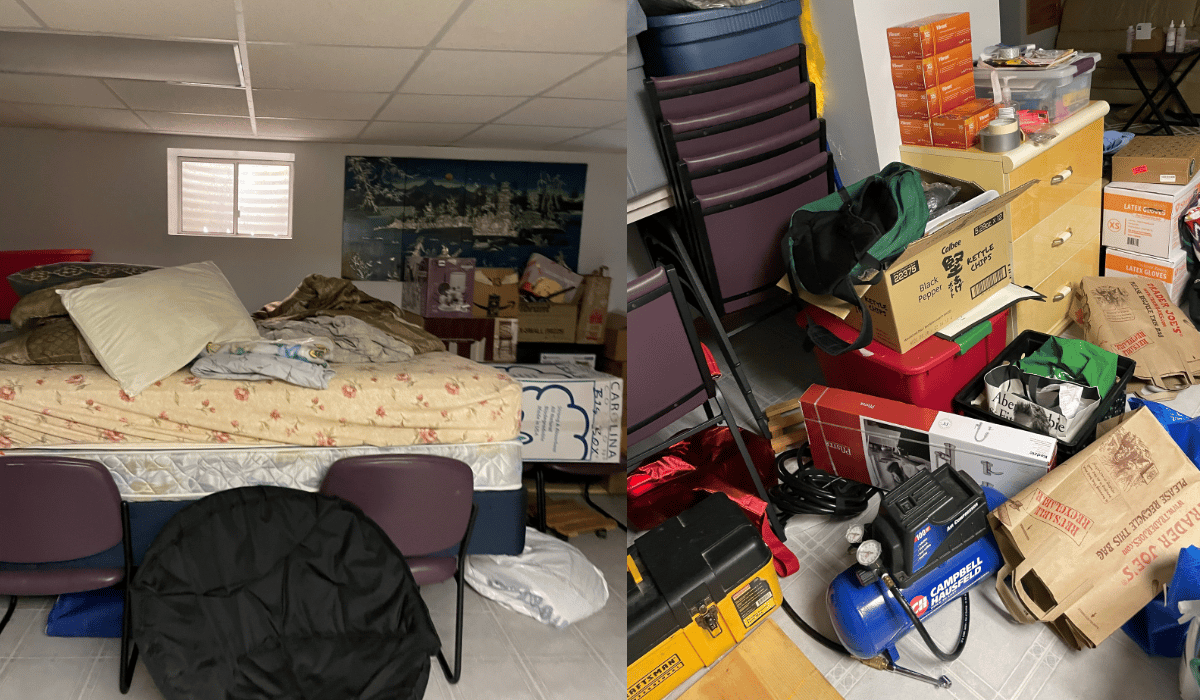 Dangers of living in the basement