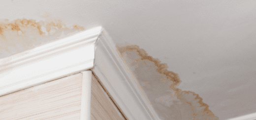 How to Address Water Damage on the Ceiling Under the Bathroom