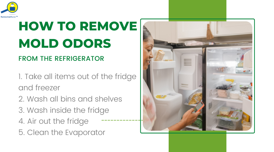 How to Remove Mold Odors from the Refrigerator