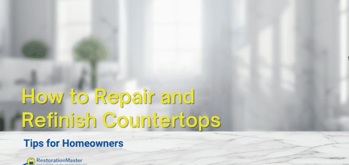 How to Repair and Refinish Countertops