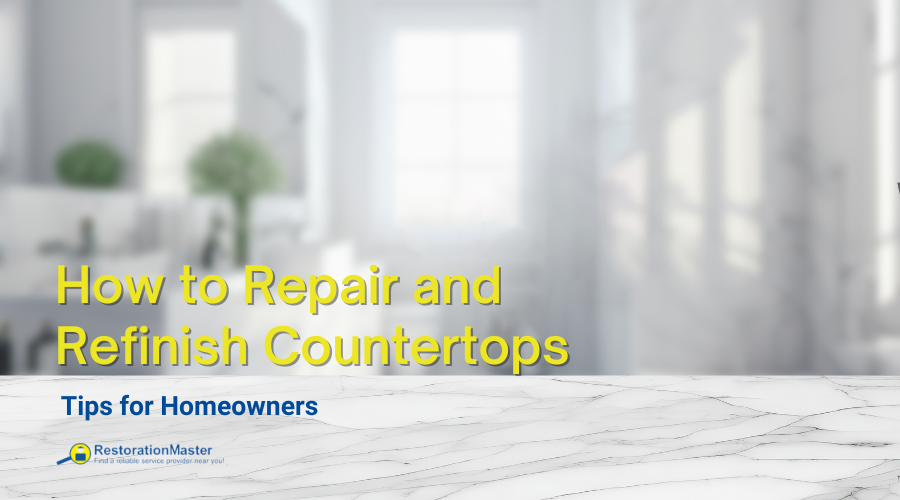 How to Repair and Refinish Countertops