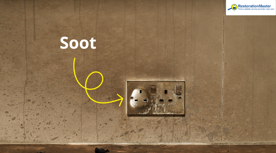 Soot on Wall Removal - RestorationMaster