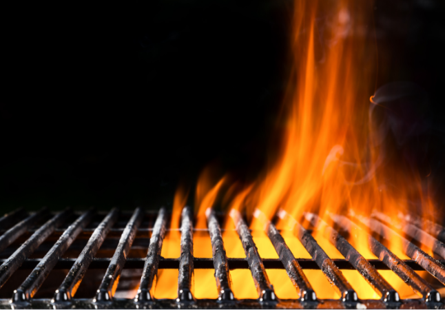 grill fire