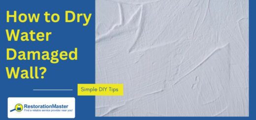 how to dry water damaged wall-video-RMF