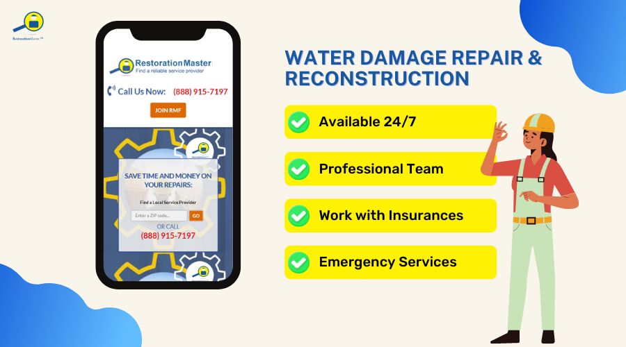 water damage repair and reconstruction services south bend in