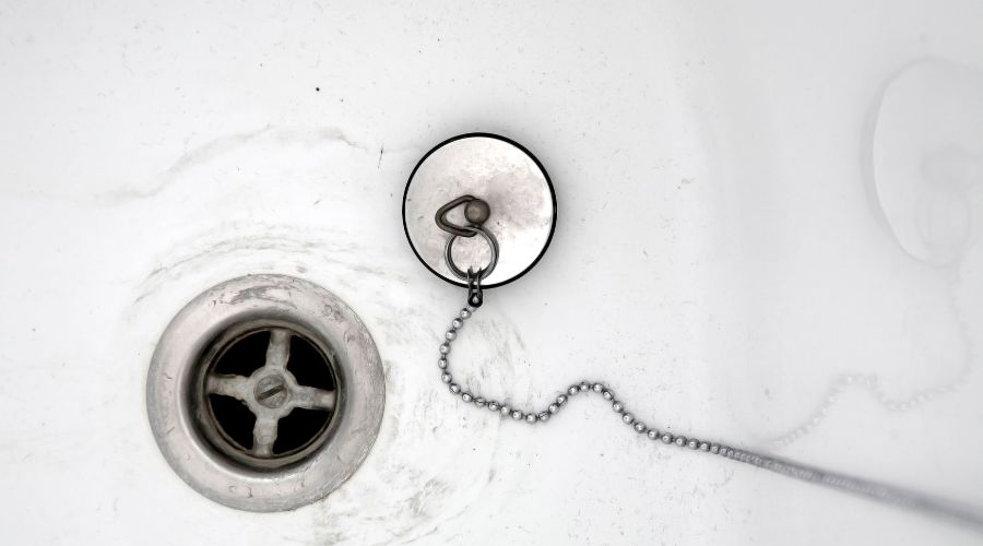 why does my bathroom sink smell?